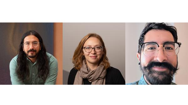 Three side-by-side headshots